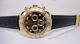 Fake Rolex Daytona watch Gold & Black Leather (1)_th.jpg